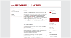 Desktop Screenshot of kvf-law.de